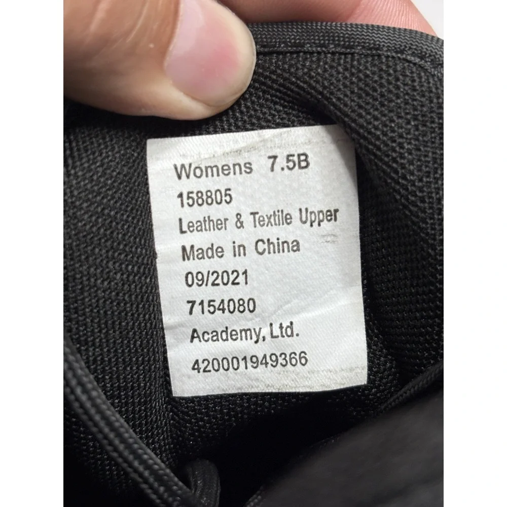 Tactical Performance Hawk Women's 7.5B Black Combat Boots 158805 Police Military